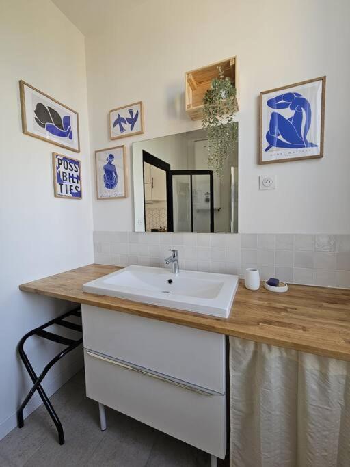 Appartamento Le Robin Libourne Esterno foto